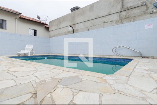 Área comum - Piscina de casa de condomínio para alugar com 2 quartos, 70m² em Paulicéia, São Bernardo do Campo