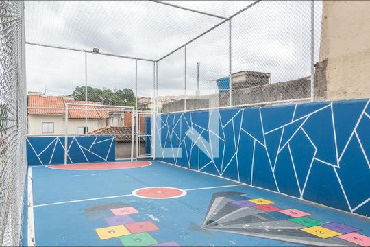 Área comum - Quadra  de casa de condomínio para alugar com 2 quartos, 70m² em Paulicéia, São Bernardo do Campo