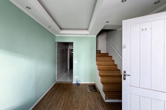 Sala de casa de condomínio para alugar com 2 quartos, 70m² em Paulicéia, São Bernardo do Campo