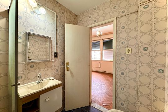 Banheiro social de kitnet/studio à venda com 1 quarto, 28m² em Centro, Rio de Janeiro