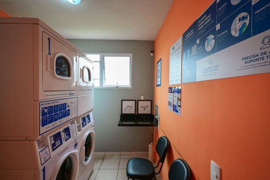 Lavanderia de apartamento para alugar com 2 quartos, 44m² em Vila Andrade, São Paulo