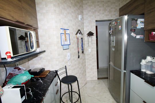 Cozinha de apartamento à venda com 2 quartos, 69m² em Irajá, Rio de Janeiro