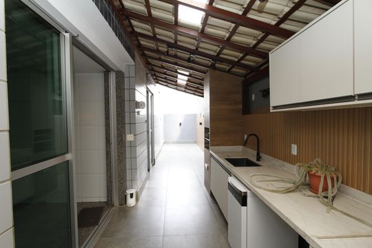 Área gourmet de apartamento à venda com 2 quartos, 104m² em Padre Eustáquio, Belo Horizonte