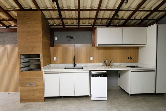 Área gourmet de apartamento à venda com 2 quartos, 104m² em Padre Eustáquio, Belo Horizonte