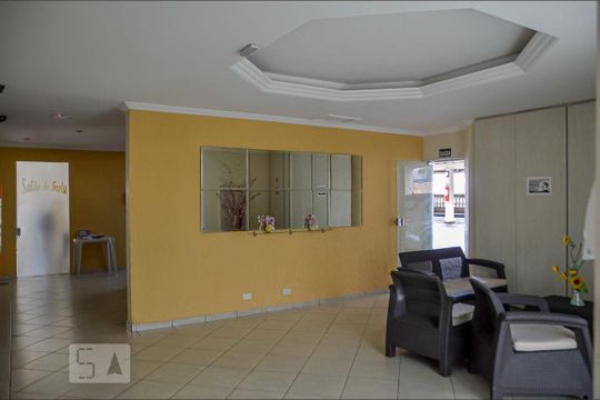 Área comum - Hall de apartamento para alugar com 2 quartos, 60m² em Vila Lucia, São Bernardo do Campo