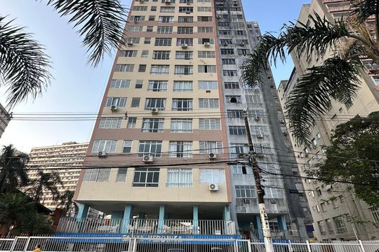 Fachada do Prédio de apartamento para alugar com 2 quartos, 62m² em Itararé, São Vicente