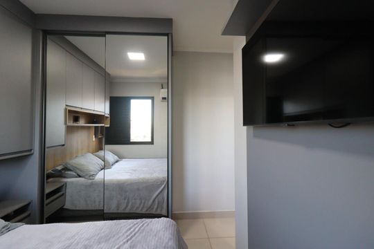 Suíte de apartamento para alugar com 2 quartos, 57m² em Alto da Boa Vista, Ribeirão Preto