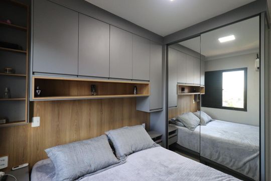 Suíte de apartamento para alugar com 2 quartos, 57m² em Alto da Boa Vista, Ribeirão Preto