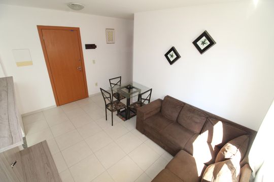 Sala de apartamento para alugar com 1 quarto, 40m² em Monte Castelo, São José dos Campos