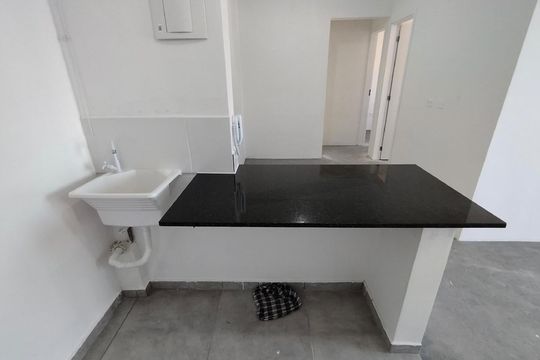 Área de serviço de apartamento à venda com 2 quartos, 48m² em Vila Gumercindo, São Paulo