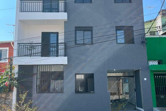 Fachada de apartamento à venda com 2 quartos, 48m² em Vila Gumercindo, São Paulo