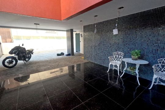 Área Comum - Hall de Entrada de apartamento para alugar com 3 quartos, 90m² em Boqueirão, Santos