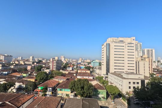Vista do Quarto 1 de apartamento para alugar com 3 quartos, 90m² em Boqueirão, Santos