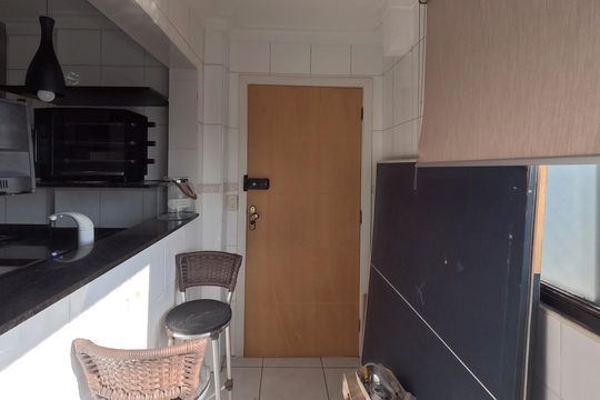 Área de Serviço de apartamento para alugar com 3 quartos, 90m² em Boqueirão, Santos