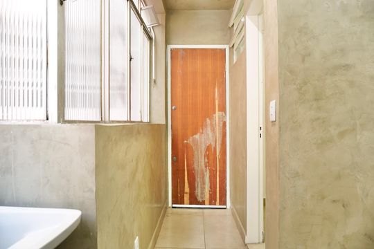 Cozinha e Área de Serviço de apartamento para alugar com 2 quartos, 64m² em Santa Efigênia, Belo Horizonte