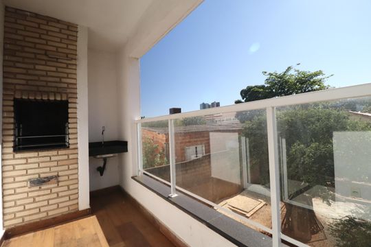 Varanda de apartamento para alugar com 2 quartos, 77m² em Tabajaras, Uberlândia