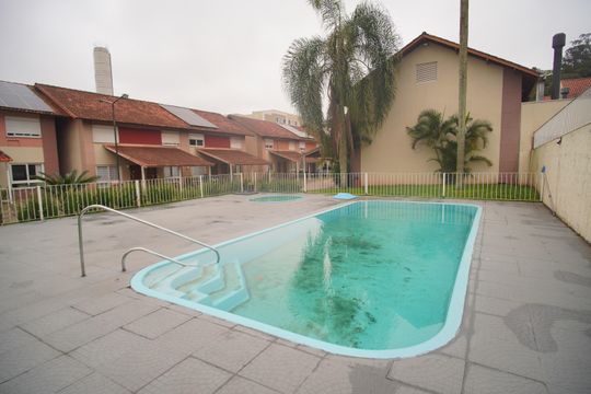 Área comum - Piscina de casa de condomínio para alugar com 3 quartos, 126m² em Rondônia, Novo Hamburgo