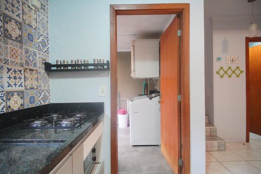 Cozinha de casa de condomínio para alugar com 3 quartos, 126m² em Rondônia, Novo Hamburgo