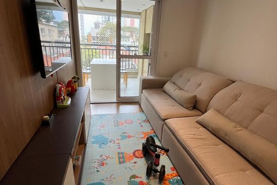 Sala de apartamento à venda com 2 quartos, 60m² em Vila da Saúde, São Paulo