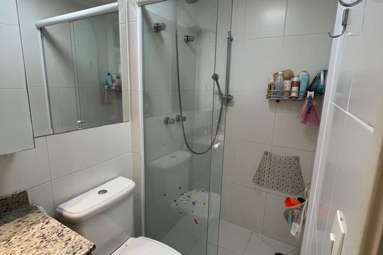 Banheiro da Suíte de apartamento à venda com 2 quartos, 60m² em Vila da Saúde, São Paulo
