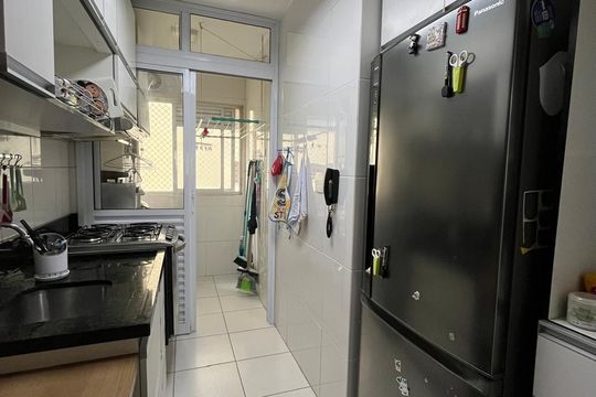Cozinha de apartamento à venda com 2 quartos, 60m² em Vila da Saúde, São Paulo