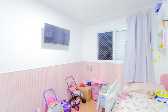 Quarto 1 de apartamento à venda com 2 quartos, 48m² em Parque Continental I, Guarulhos
