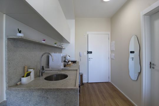 Studio de kitnet/studio à venda com 1 quarto, 28m² em Indianópolis, São Paulo