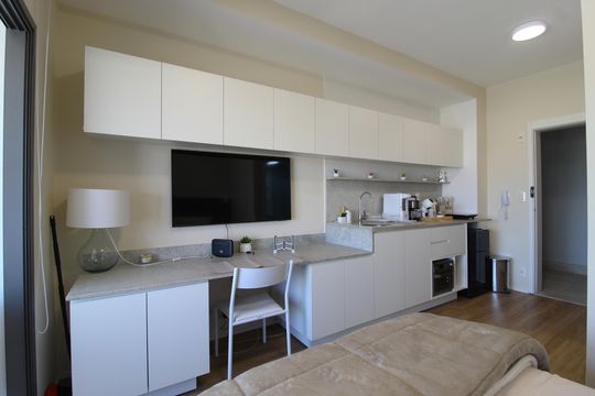 Studio de kitnet/studio à venda com 1 quarto, 28m² em Indianópolis, São Paulo