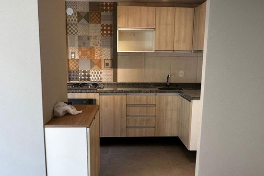 Cozinha de apartamento para alugar com 3 quartos, 72m² em Cavalhada, Porto Alegre