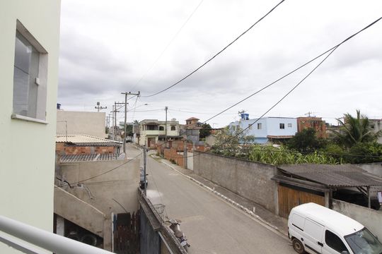 Vista da varanda da suíte de casa para alugar com 3 quartos, 130m² em Jardim Pero, Cabo Frio