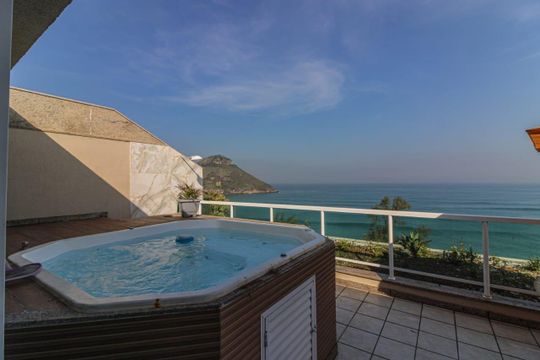 Área externa de apartamento à venda com 1 quarto, 100m² em Recreio dos Bandeirantes, Rio de Janeiro