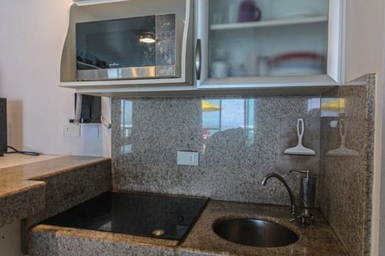 Cozinha de apartamento à venda com 1 quarto, 100m² em Recreio dos Bandeirantes, Rio de Janeiro