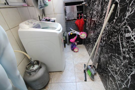 Área de Serviço de casa de condomínio à venda com 2 quartos, 54m² em Jardim Sao Nicolau, São Paulo