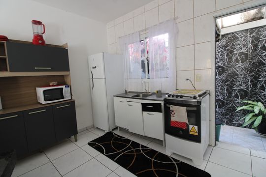 cozinha de casa de condomínio à venda com 2 quartos, 54m² em Jardim Sao Nicolau, São Paulo
