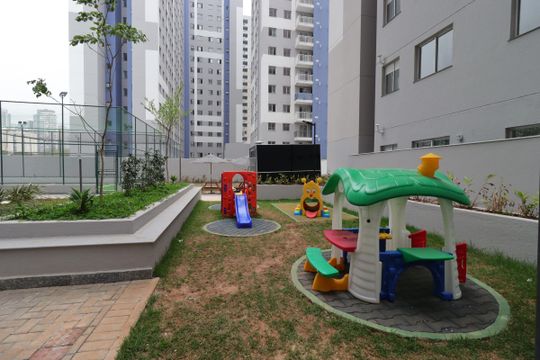 Área Comum - Playground de apartamento à venda com 2 quartos, 36m² em Jardim, Santo André