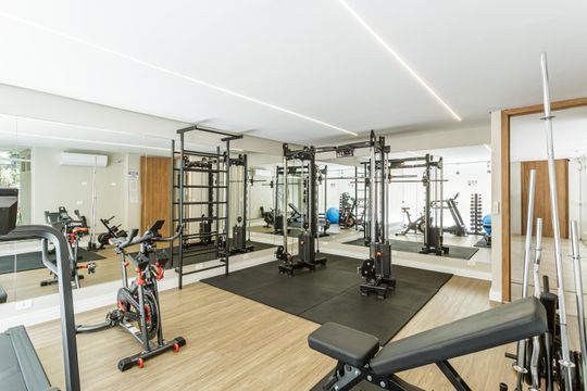 Área comum - Academia de apartamento para alugar com 3 quartos, 200m² em Itaim Bibi, São Paulo