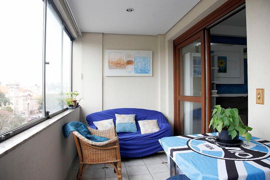 Varanda de apartamento para alugar com 1 quarto, 43m² em Centro Histórico, Porto Alegre