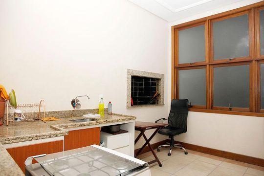 Área Comum - Churrasqueira de apartamento para alugar com 1 quarto, 43m² em Centro Histórico, Porto Alegre
