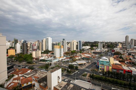 VISTA PANORÂMICA de apartamento para alugar com 1 quarto, 40m² em Cambuí, Campinas