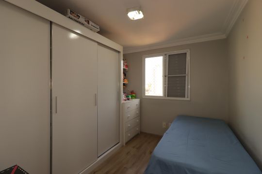 Quarto 2 de apartamento à venda com 2 quartos, 51m² em Parque Erasmo Assunção, Santo André