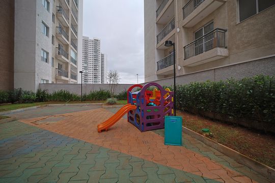Área comum - Playground de apartamento para alugar com 2 quartos, 42m² em Vila Guilhermina, São Paulo