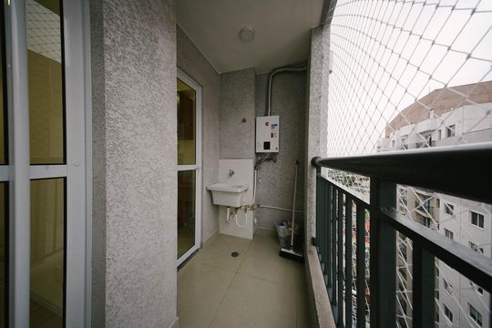 Área de Serviço de apartamento para alugar com 2 quartos, 42m² em Vila Guilhermina, São Paulo