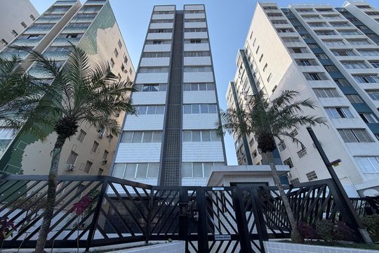 Fachada de kitnet/studio para alugar com 1 quarto, 28m² em José Menino, Santos