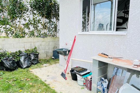 Área de Serviço/ quintal de casa de condomínio para alugar com 2 quartos, 50m² em Parque das Lajes, Cotia