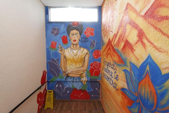 Entrada de kitnet/studio para alugar com 1 quarto, 30m² em João Pinheiro, Belo Horizonte