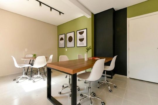 Área externa de apartamento para alugar com 1 quarto, 55m² em Morumbi, São Paulo