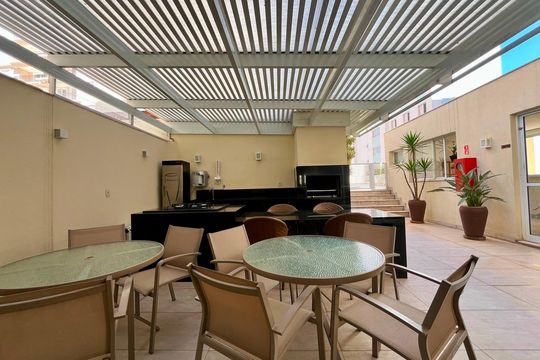 Área comum - Churrasqueira de apartamento para alugar com 4 quartos, 236m² em Cambuí, Campinas