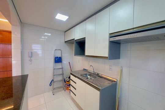Cozinha de apartamento para alugar com 2 quartos, 60m² em Vila Nova Bonsucesso, Guarulhos