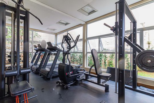 Área comum - Academia de apartamento à venda com 2 quartos, 51m² em Parque Erasmo Assunção, Santo André
