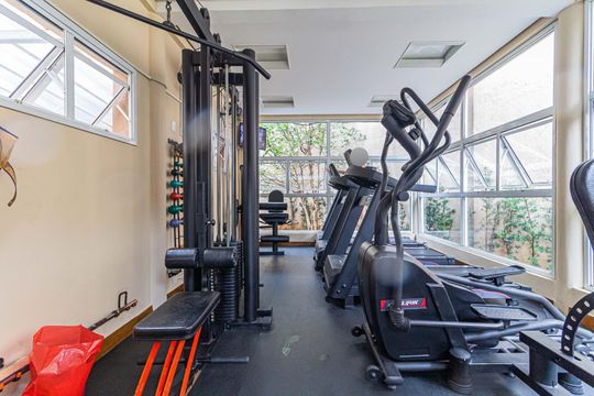 Área comum - Academia de apartamento à venda com 2 quartos, 51m² em Parque Erasmo Assunção, Santo André
